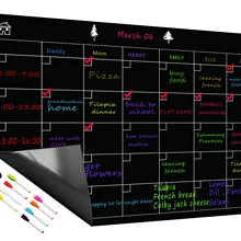 8 ручка магнитная доска сухое стирание календарь доска ежемесячный холодильник календарь на холодильник магнитная доска меловая доска