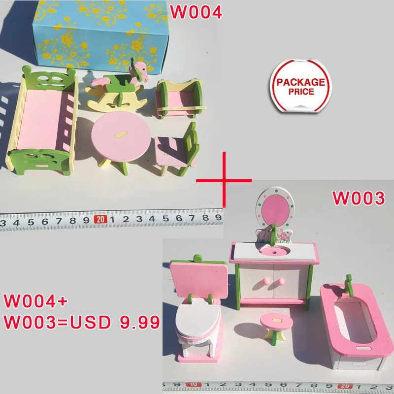T01-X601 جديد الأطفال هدية لعبة أطفال خشبية أثاث بيت الدمية مجموعة diy ألعاب تعليمية وحمام و غرفة chilren 2 مجموعة/وحدة T01-X601 جديد الأطفال هدية لعبة أطفال خشبية أثاث بيت الدمية مجموعة diy ألعاب تعليمية وحمام و غرفة chilren 2 مجموعة/وحدة
