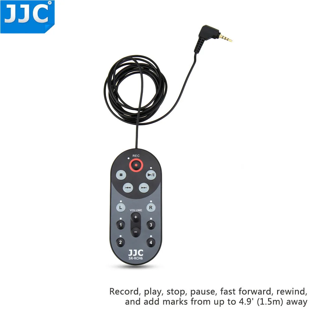 Jjc 1.5m / 4.6 Feet Cable Wired Remote Control Controller Commander For Zoom  H6 Handy Portable Digital Recorder Replaces Rch-6 - Shutter Release -  AliExpress