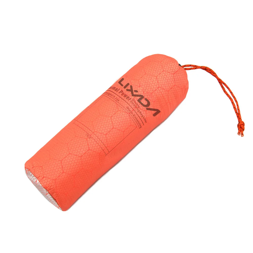 200* 72cm Mini Ultralight Width Envelope Sleeping Bag For Camping Hiking Climbing Single Sleeping Bag Keep You Warm+ Pouch