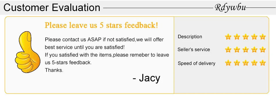 8.Customer Evaluation