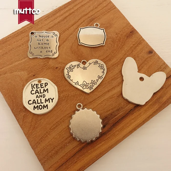 

wholesale functional kirsite metal self-design DIY for dog and cat dog id tag