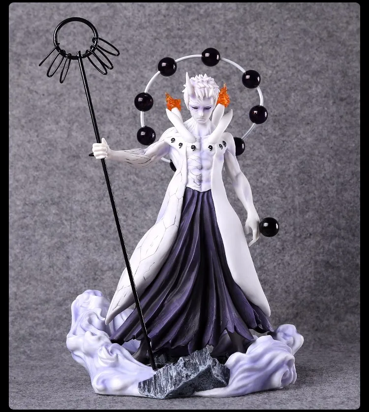 Anime Naruto Figure Jouets Uchiha Madara Figurine Statues 17cm