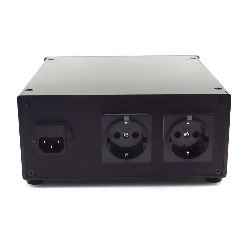 

EU 500VA Toroidal balanced isolation transformer 500W AC isolation power supply processor With 2 outlet socket