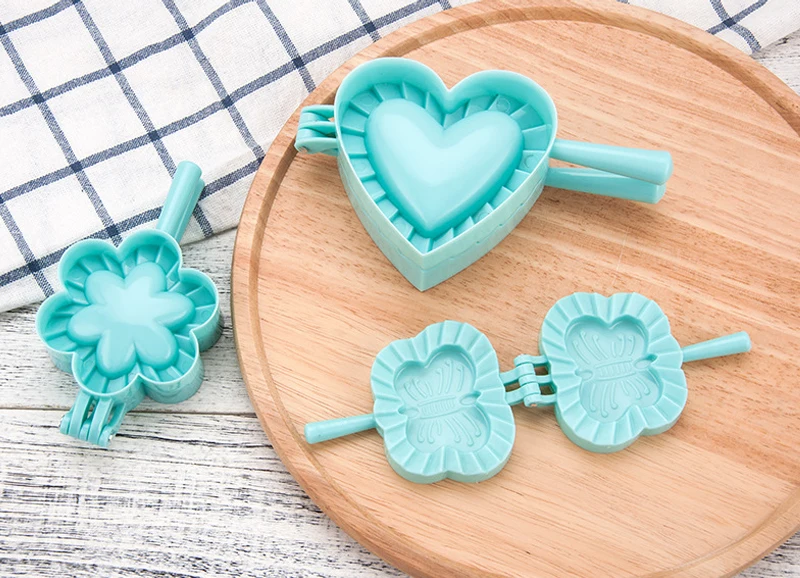 Love Heart Butterfly Shape Dumpling Mold DIY Home Decoration Party Supplies Dumpling Maker Kitchen Baking Accessories