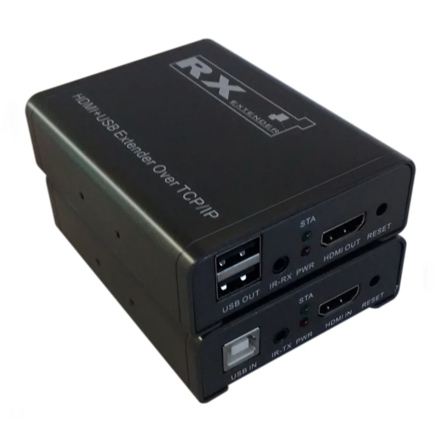 120 м KVM HDMI удлинитель TCP/IP сетевой KVM удлинитель 1080P Высокое качество USB HDMI IR KVM удлинитель CAT5e/6