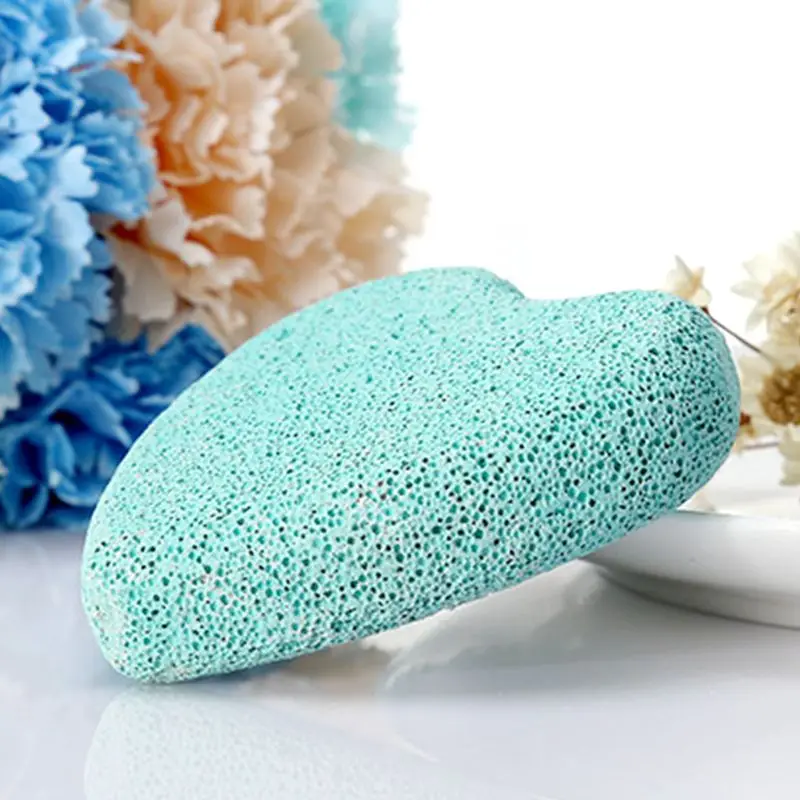 

1 Set Lava Pumice Stone Natural Heart Shaped Beauty Dead Skin Remove Foot Care