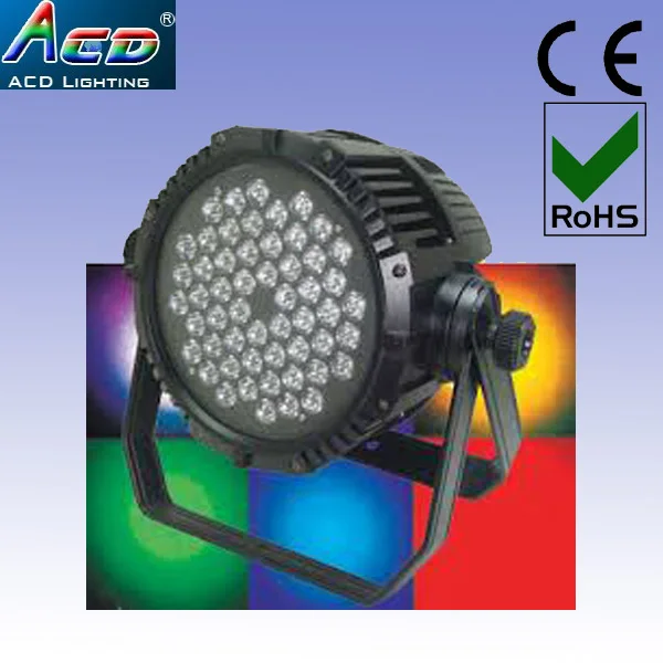 

wholesale high power high quality 54*3w rgbw 4 color outdoor waterproof led par stage professional par cans