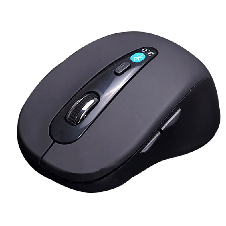 Мини Беспроводная оптическая Bluetooth 3,0 мышь 1600 dpi 6D игровая мышь для ноутбука ноутбук GDeals - Цвет: Черный
