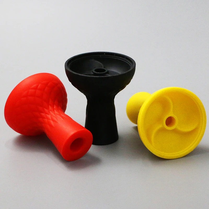 Silicone hookah bowl 3 flavors shisha chicha head narguile nargile