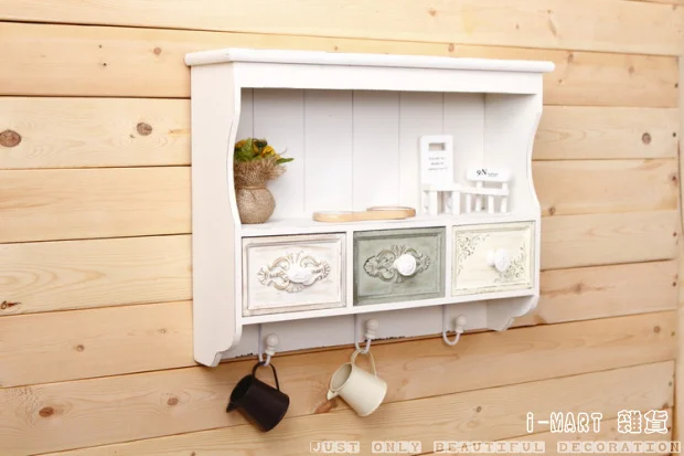 Белый настенный шкаф в европейском стиле 52 5*12 5*40 см|europe export|cabinet countertopeurop |