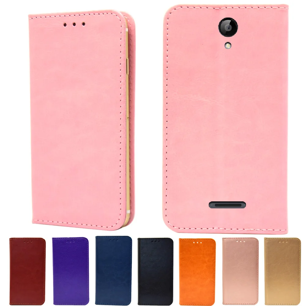 

LIHAIJUN Simplicity Fashion Flip Wallet pu leather Phone Case Cover For TP-Link Neffos C5A TP703A Cover Case