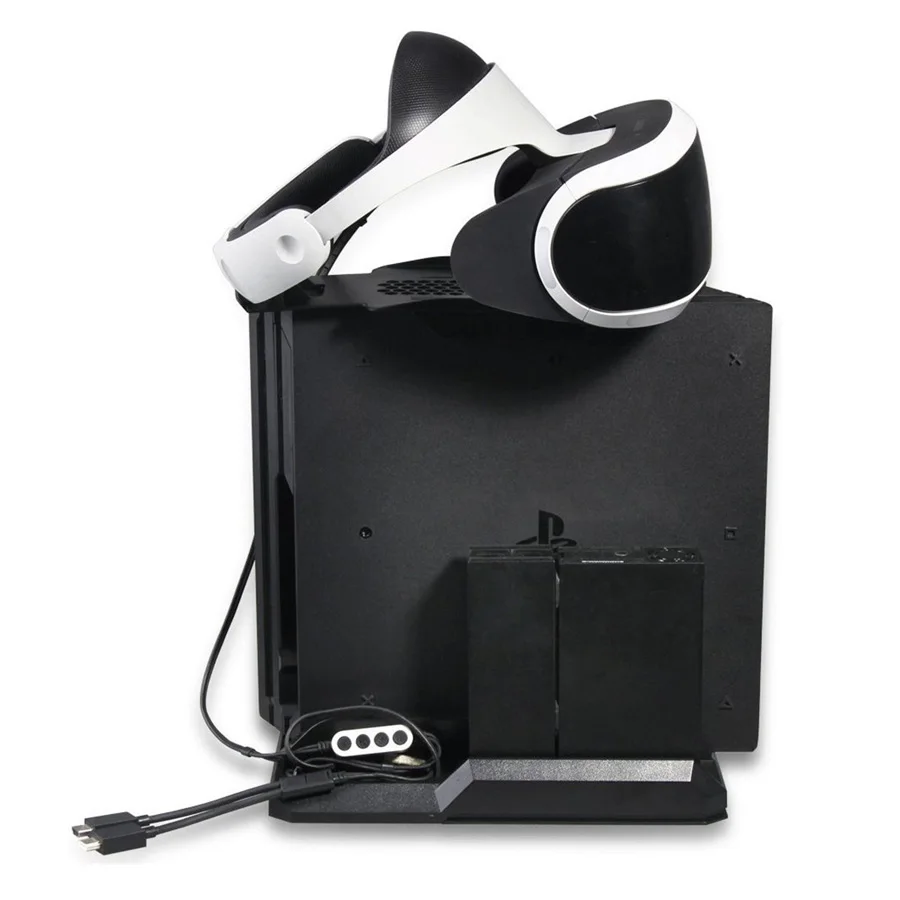 Многофункциональная Вертикальная консоль охлаждающая подставка PS4 Pro/PS4 Slim/PS4 PS Move PS4 контроллер зарядная станция VR Держатель Витрины