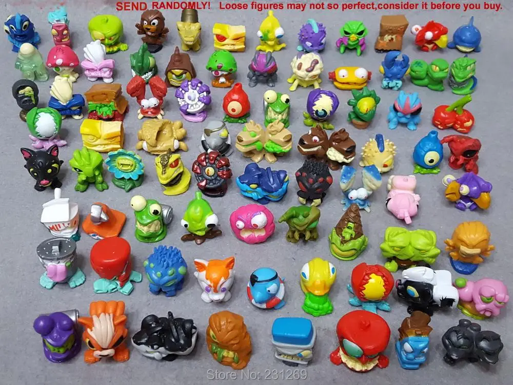 

*SEND RANDAM* Lot 10pcs 20pcs 30pcs ALL DIFFERENT Flush Figure Series 1 Force Monster Soft Action Figures Collection Toys Gift