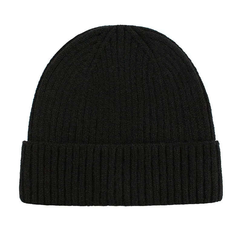 Мужская и женская шапка в стиле хип-хоп, осенне-зимняя Повседневная вязаная шапка, уличная шапка
