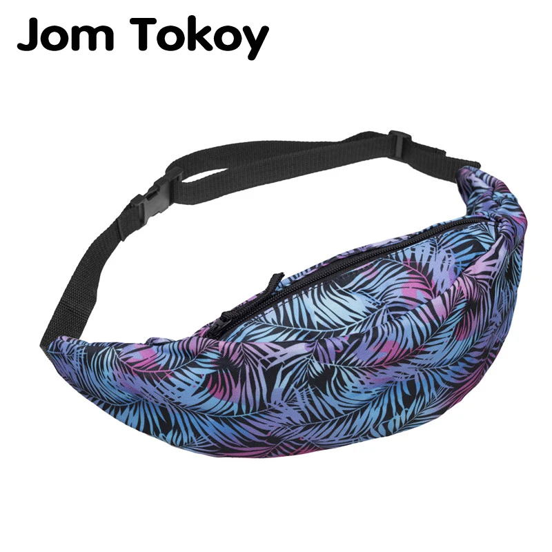 Поясная Сумка Jom Tokoy Женская с принтом кактуса и термопереводом новая поясная