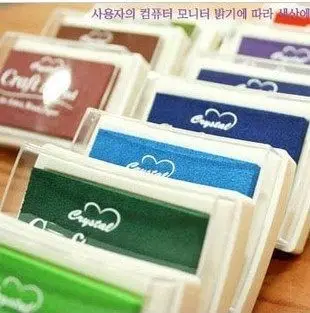 

stamp ink pad inkpad for rubber wooden stamp /custom stamp