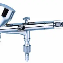 0,2 мм Двойное действие ручка аэрографа воздушная щетка Распылитель ручка-распылитель для дизайна ногтей/татуировки тела спрей/Торт/модели игрушек