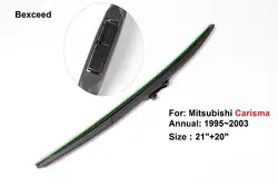 1 компл.. (21 "+ 20") Высокое качество автомобиля Windshied Гибридный щетка для Mitsubishi Carisma