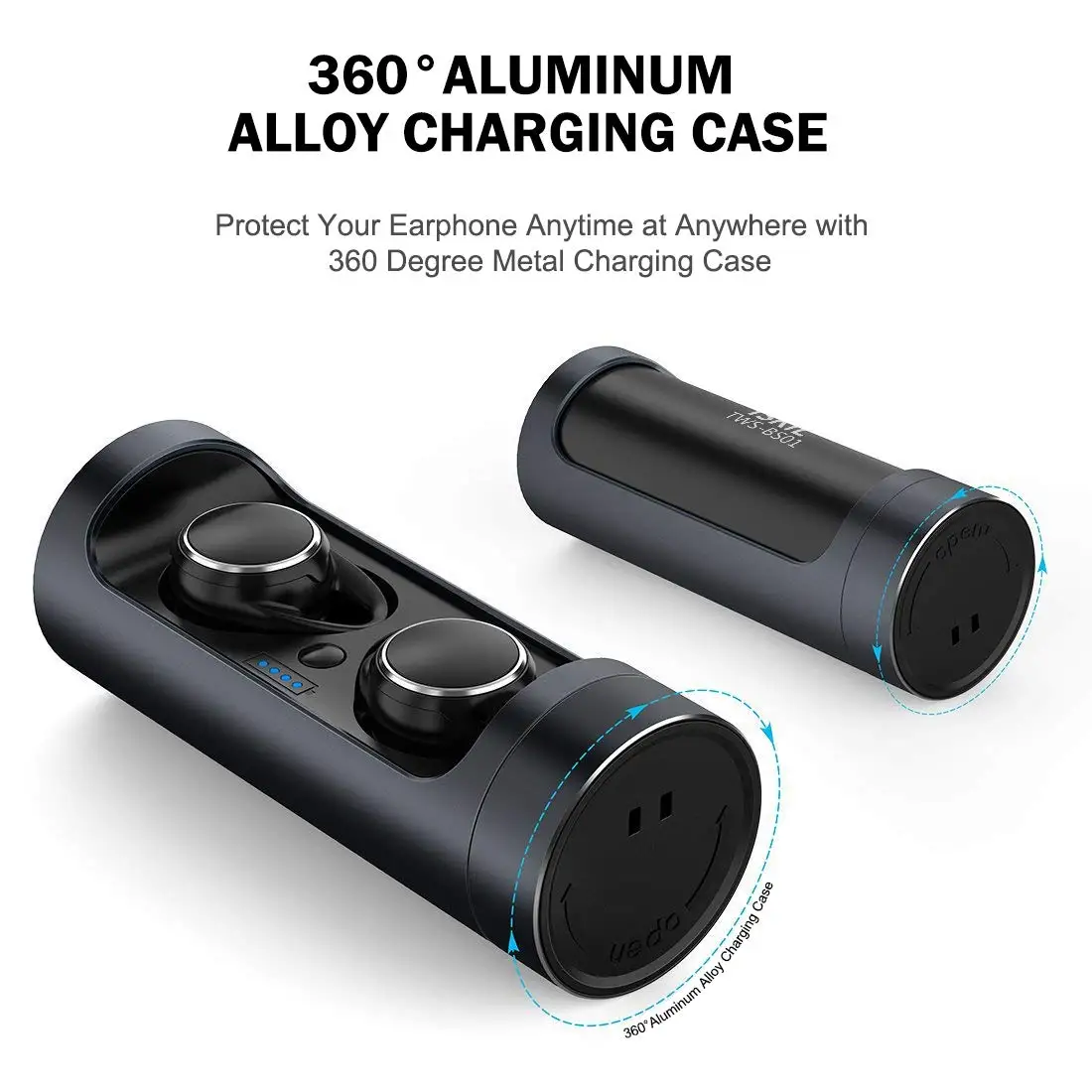 Мини K8 TWS V5.0 Bluetooth наушники 3D настоящие беспроводные стерео с микрофоном