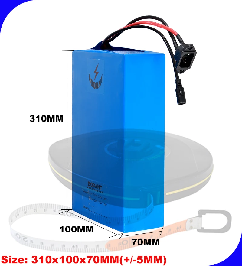 Discount E-bike Lithium battery pack 60V 10AH for 500W 700W Motor electric bike battery 18650 60V 10ah electric scooter with 2A Charger 9