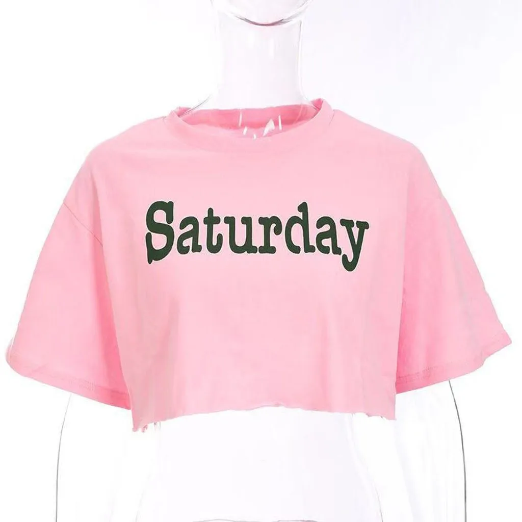 Harajuku Летняя женская короткая футболка с буквенным принтом, Повседневная Свободная футболка с коротким рукавом, топы, camisetas mujer manga corta, уличная одежда