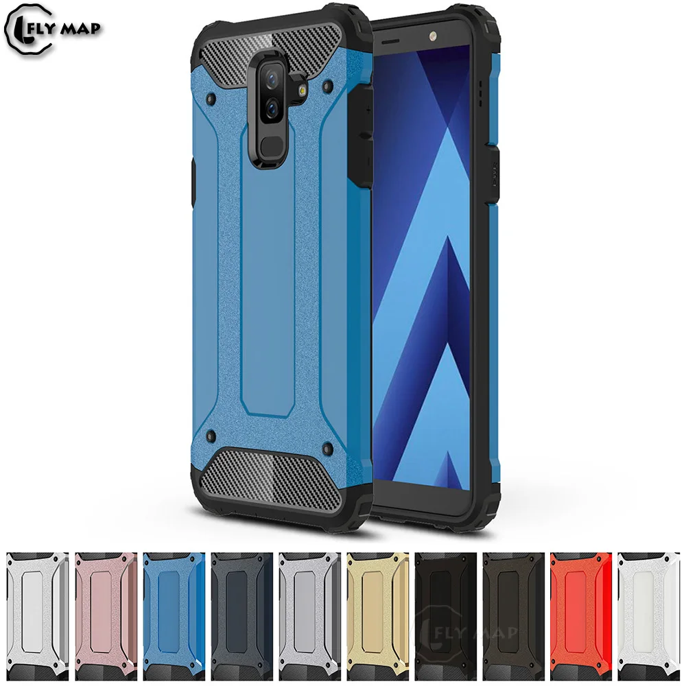 Armor Cover for Samsung Galaxy A9 Star Lite A6050 A6058 PC Silicon Phone Protection Case SM-A6050 SM-A6058 Bumper |