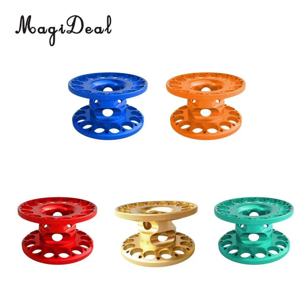 MagiDeal Lightweight Aluminum Alloy Scuba Diving Finger Reel Guide Line Spool 5 Colors Choose