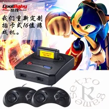 DHL 30 шт./лот можно использовать карточная игра мини-16 бит MD16 SG-107 AV out Семейные игры ТВ Видео игровой консоли 16 бит 167 sega игры