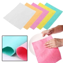 Из бамбукового волокна для посуды полотенце тряпки протирание, чистка чайного полотенца s части пылесоса