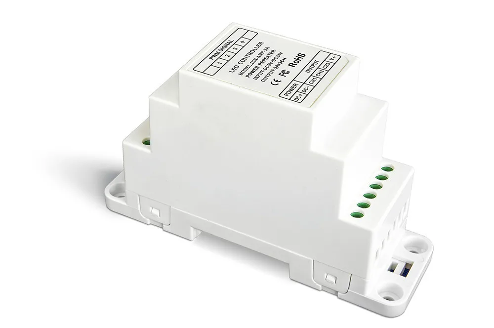 

DIN-AMP-5A;CV Power Repeater(DIN rail/Screw dual-use);DC5-24V input;5A*3CH output