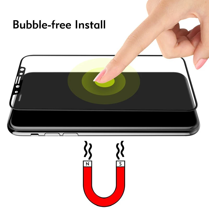 NFH-5D-Screen-Protector-Tempered-Glass-For-iPhone-X-Soft-Edge-Full-Cover-Toughened-Protective-Glass (2)