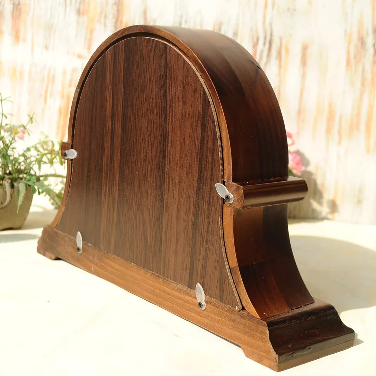 TUDA Free Shipping 12 Inch Vintage Style Table Lamp High Grade Solid Wood Table Clock for Living Room Bedroom Decor Wall Clock TUDA Free Shipping 12 Inch Vintage Style Table Lamp High Grade Solid Wood Table Clock for Living Room Bedroom Decor Wall Clock
