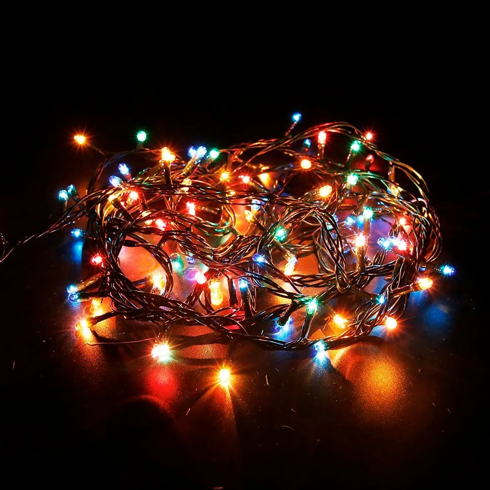 LED String lights 4M 100Leds Holiday Multi color with controller