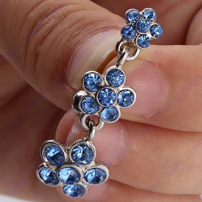 Buy Upside down plum flower Belly button ring fashion