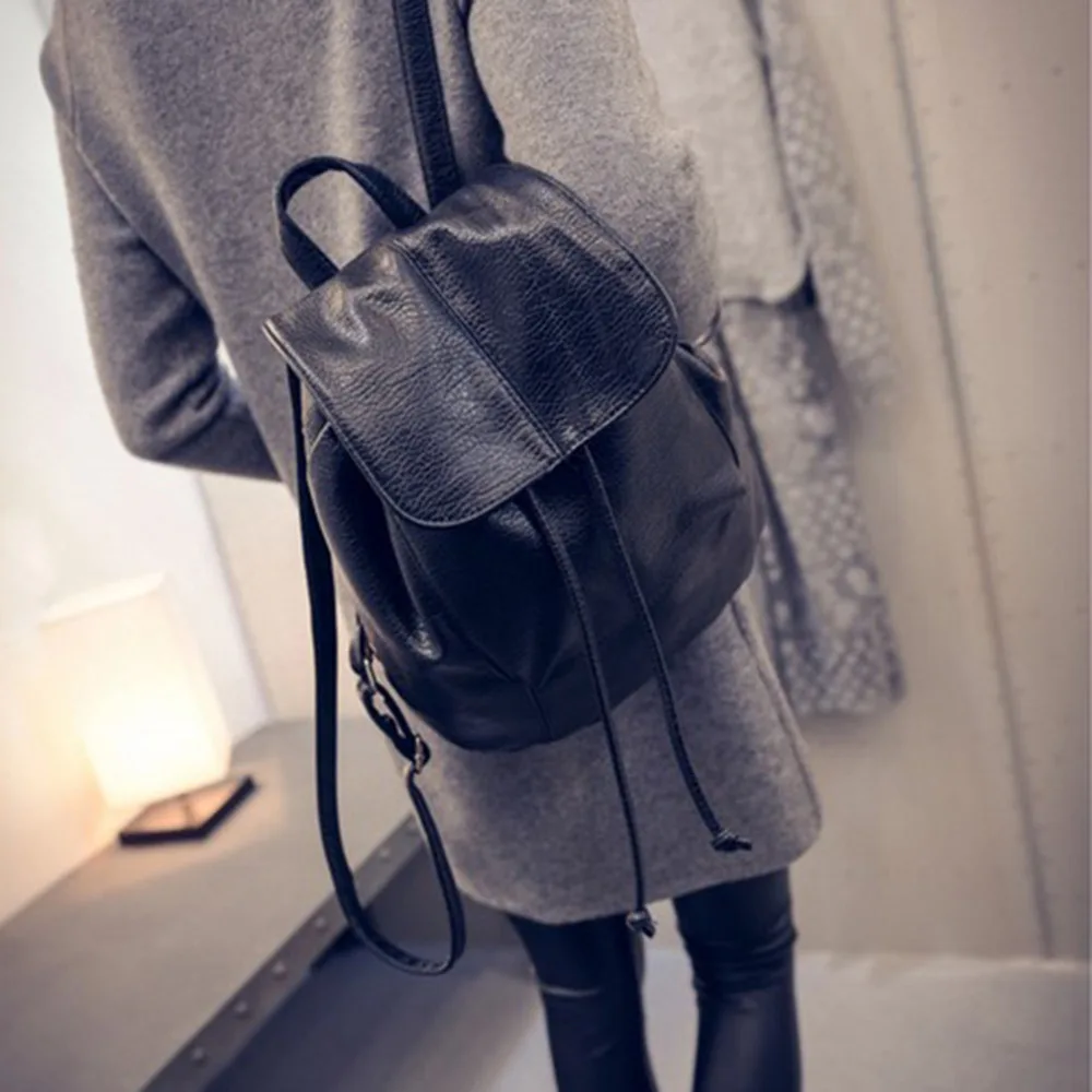 

Fashion Leather School Bag Travel Cute Backpack Satchel Shoulder Rucksack Hot Sellling