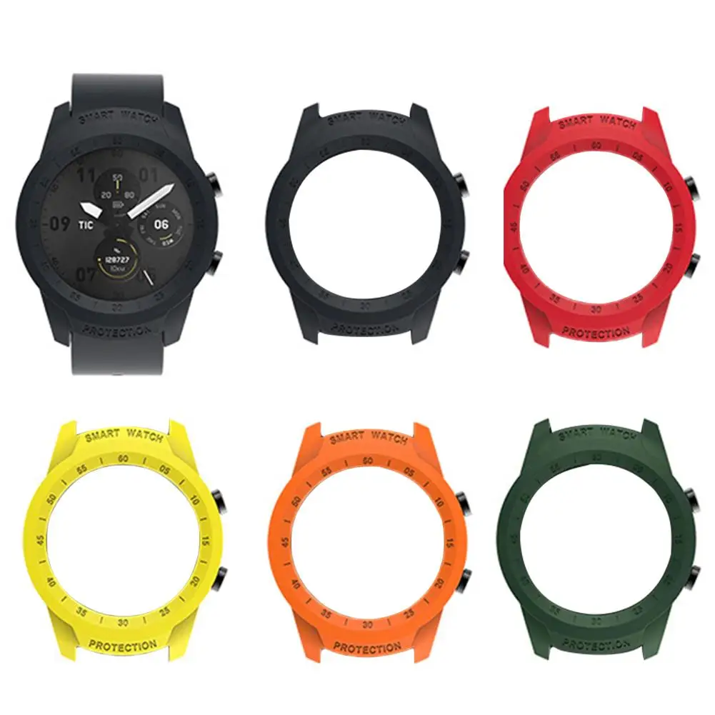 

All Inclusive Screen Soft TPU Protection Silicone Full Case Cover For Ticwatch Pro Watch Wearable Devices Smartwatch