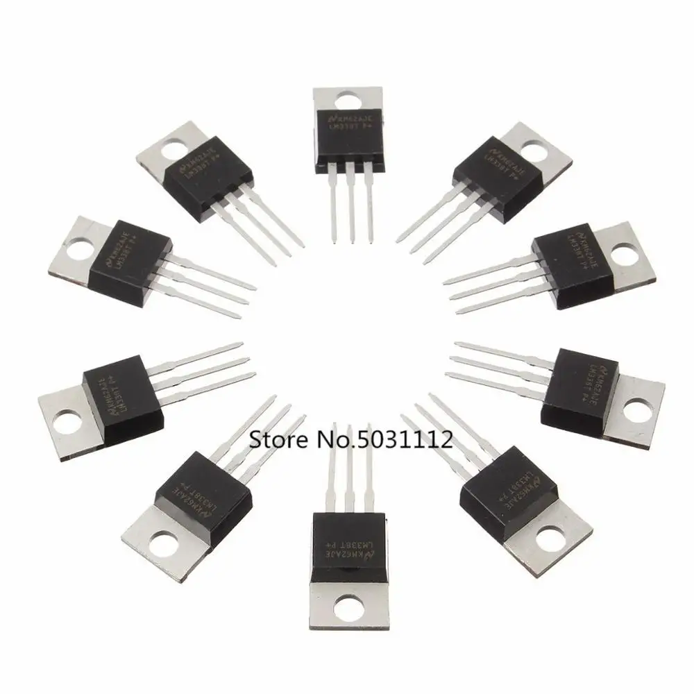 10 шт./лот LM338T TO220 LM338 TO-220 338 T новая и оригинальная интегральная схема | Инструменты