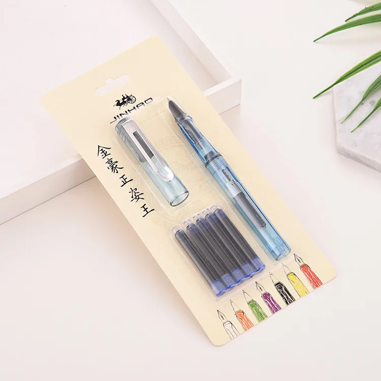 Jinhao599a-fountain-pen-pluma-estilografica-de-tinta-pluma-estilogr-fica-student-plastic-ink-pen-for-writing(14)