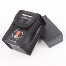 DJI Air LiPo безопасная сумка для 1 шт. батареи миниатюрная сумка для хранения термостойкость Взрывозащищенная радиационная защита для DJI Mavic Air