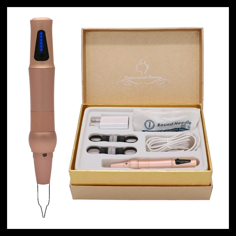 Professional Makeup eyebrow lip pen Permanent machine Equipment 3D microblade Tatto Gun Set goochie tattoo | Красота и здоровье