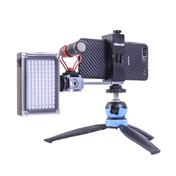 

Metal Extend Pole Mount Bracket Triple With 3 Cold Shoe For Flash LED Fill Light Mic For Zhiyun Smooth 4/DJI OSMO/Vimble2 Gimbal