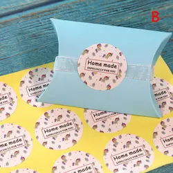 60 шт. Единорог милые конфеты сумка наклейка на упаковке Свадебный декор Единорог вечерние поставки DIY Радуга Подарочная лошадь коробка