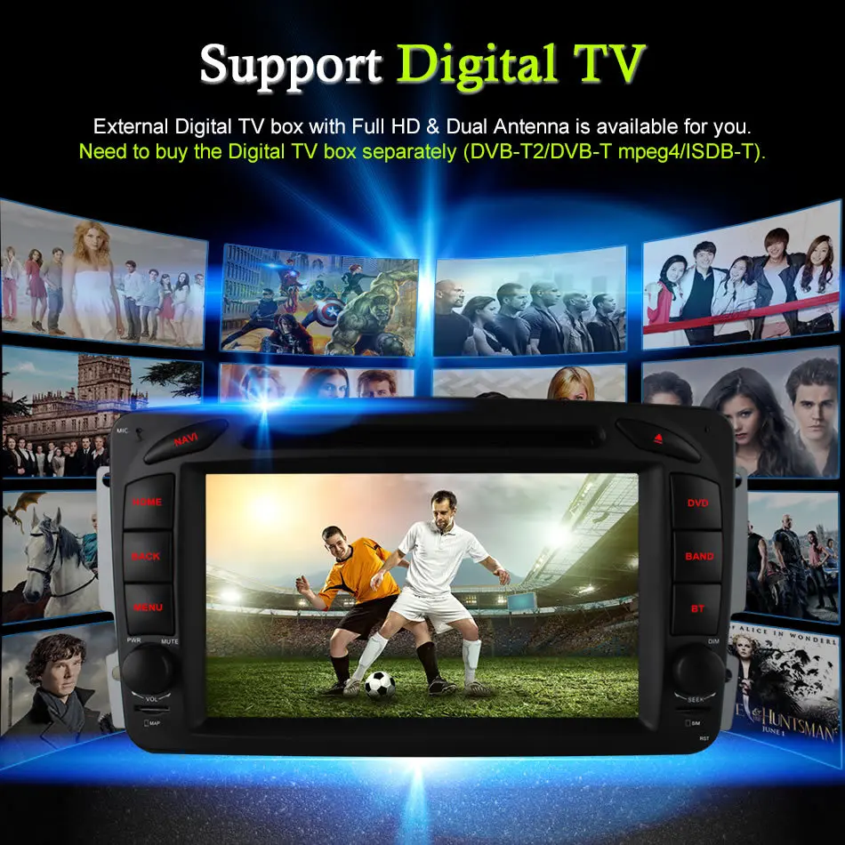Flash Deal 4G SIM LTE Android 6.0 Octa 8 Core Car DVD Player GPS For Mercedes W209 W203 W168 M ML W163 W463 Viano W639 Vito Vaneo 32G ROM 23