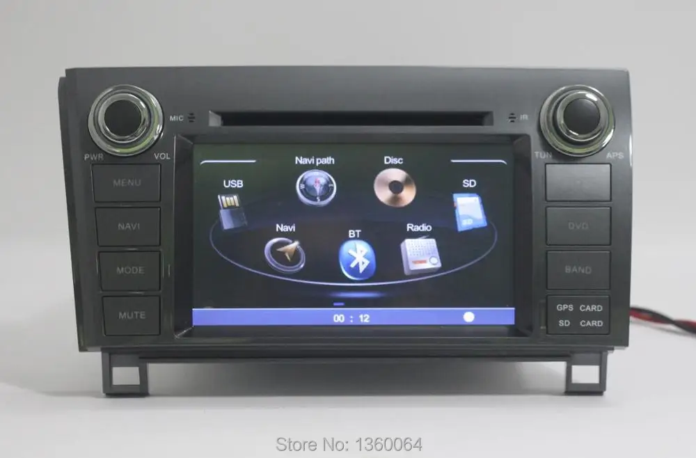 Cheap 2 din 7" Car DVD GPS For Toyota Tundra Sequoia Navigation Multimedia System Audio Video Player Media Stereo Head Unit Autoradio 5