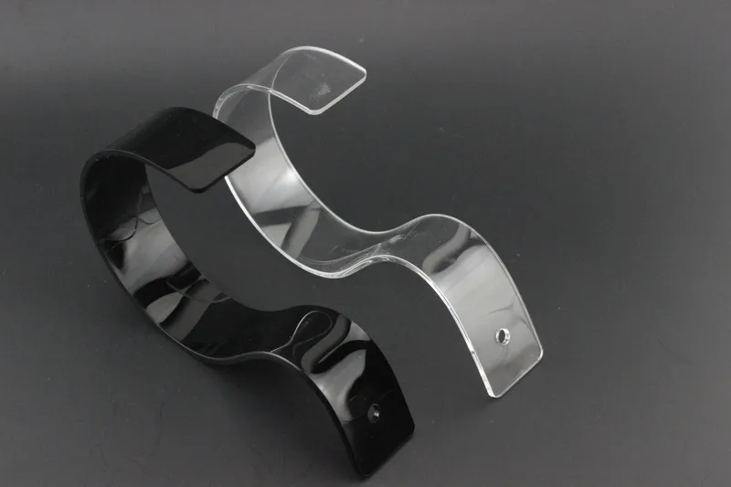 10pcs Black Acrylic Belt Display Stand Waistband Stand Belt Display
