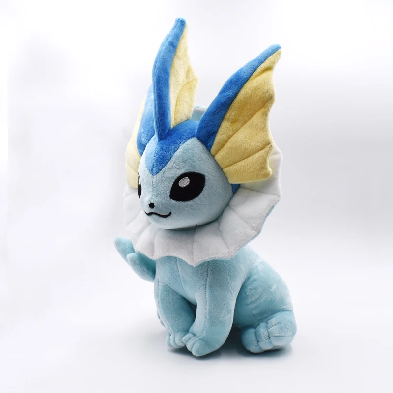 Skup Wysokiej jakości 37cm Vaporeon pluszowa zabawka Eevee pluszowa lalka miękka zabawka klasyczne pluszowe zabawki świąteczne prezenty darmowa wysyłka