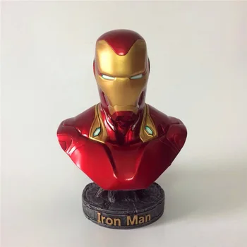 

18 CM Avengers 3 Iron Man Resin Bust Infinity War - Part I /II Statue Iron Man MK50 Action Figure Model Toy New Collection gift
