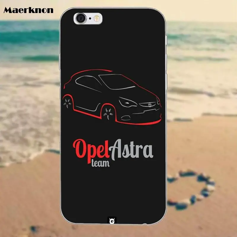 Мягкий чехол Capa покрытие автомобиля Opel astras для iPhone X 4 4S 5 5S 5C SE 6 6S 7 8 плюс samsung Galaxy A3 A5 J1 J3 J5 J7 - Цвет: as picture