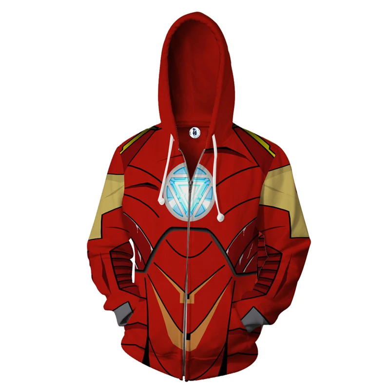 IRON MAN HOODIE - MENS FASHION